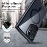 ESR Ch Halolock MagSafe Clear/Black Kryt Samsung Galaxy S24 Ultra