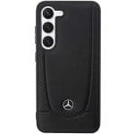 Mercedes MEHCS23FEARMBK Black Hardcase Leather Urban Kryt Samsung Galaxy S23 Fe