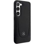 Mercedes MEHCS23FEARMBK Black Hardcase Leather Urban Kryt Samsung Galaxy S23 Fe