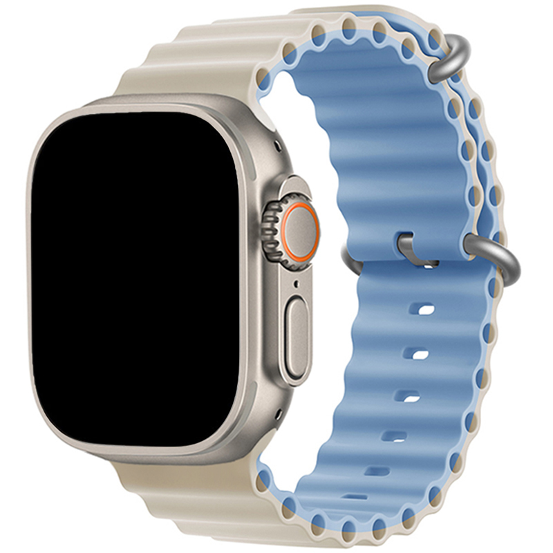 Ocean Náramok Apple Watch 45/44/42/Ultra Antique Mist Blue