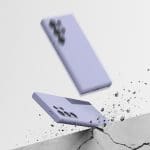 Ringke Silicone Magnetic MagSafe Lavender Kryt Samsung Galaxy S24 Ultra
