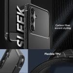 Spigen Rugged Armor Matte Black Kryt Samsung Galaxy S23 Fe