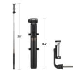 Spigen S540W Bluetooth Selfie Stick Tripod Black