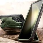 Supcase Unicorn Beetle Pro 2-set Guldan Kryt Samsung Galaxy S24 Ultra
