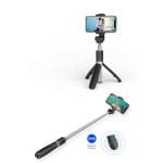 Tech-Protect L01S Bluetooth Selfie Stick Tripod Black