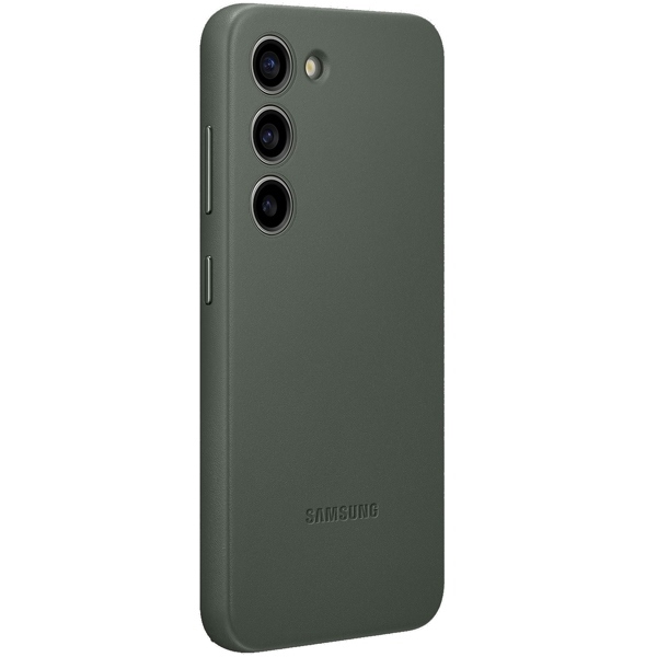 Samsung EF-VS916LGE Leather Green Kryt Samsung Galaxy S23 Plus