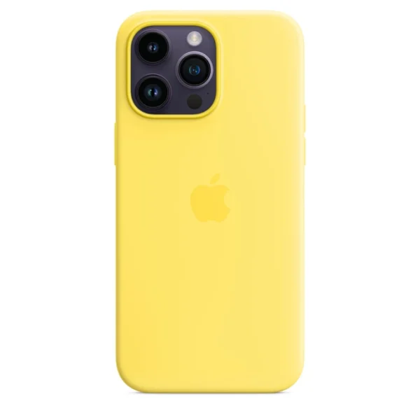Apple MQUG3ZM/A Silicone MagSafe Canary Yellow Kryt iPhone 14 Pro