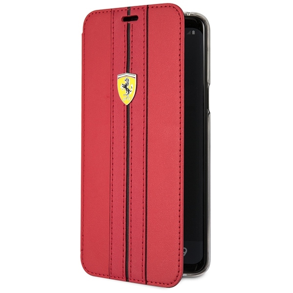 Ferrari Book FESURFLBKTS9REB Red Urban Kryt Samsung Galaxy S9
