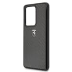 Ferrari HardCase FEHCAHCS69BK Black Carbon Heritage Kryt Samsung Galaxy S20 Ultra