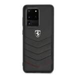 Ferrari HardCase FEHQUHCS69BK Black Heritage Kryt Samsung Galaxy S20 Ultra