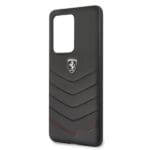 Ferrari HardCase FEHQUHCS69BK Black Heritage Kryt Samsung Galaxy S20 Ultra