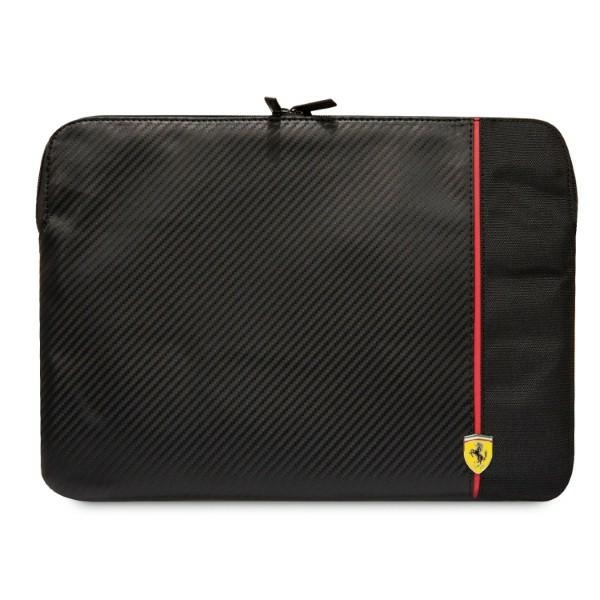 Ferrari Sleeve FECS14AXBK 14" Black Carbon&Smooth