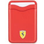 Ferrari Wallet Card Slot FEWCMRSIR Red MagSafe Leather 2023 Collection