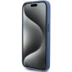 Guess GUHCP15L4GMGBL Blue HardCase 4G Big Metal Logo Kryt iPhone 15 Pro