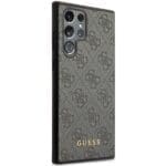 Guess GUHCS24LG4GFGR S928 Black Hardcase 4G Metal Gold Logo Kryt Samsung Galaxy S24 Ultra