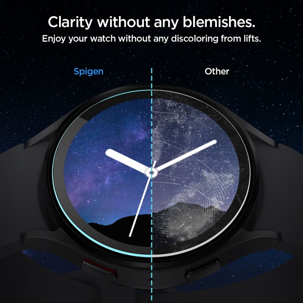 Spigen Glas.tr ”Ez-fit” 2-pack Galaxy Watch 6 (40 mm) Clear