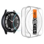 Spigen Glas.tr ”Ez-fit” 2-pack Galaxy Watch 6 Classic (43 mm) Clear