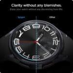 Spigen Glas.tr ”Ez-fit” 2-pack Galaxy Watch 6 Classic (43 mm) Clear