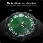 Spigen Glas.tr ”Ez-fit” 2-pack Galaxy Watch 6 Classic (47 mm) Clear