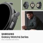 Spigen Liquid Air Samsung Galaxy Watch 6 (44 mm) Matte Black