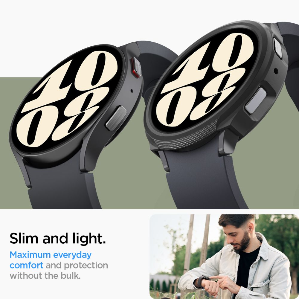 Spigen Liquid Air Samsung Galaxy Watch 6 (44 mm) Matte Black