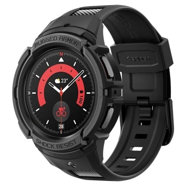 Spigen Rugged Armor ”Pro” Galaxy Watch 5 Pro (45 mm) Black