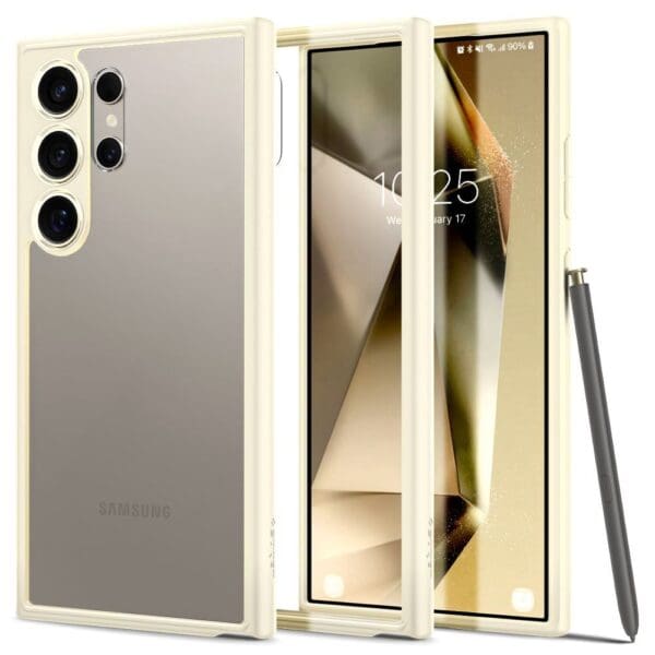 Spigen Ultra Hybrid Mute Beige Kryt Samsung Galaxy S24 Ultra