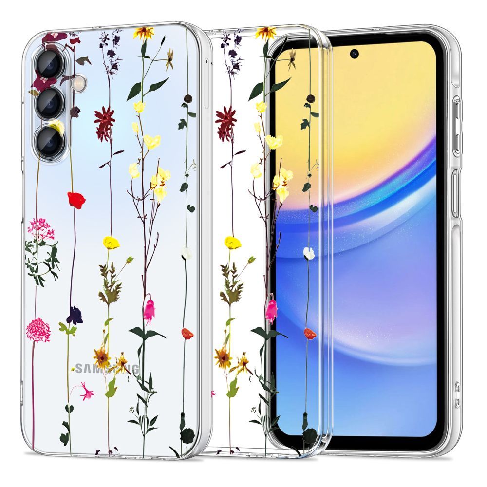 Tech-Protect Flexair+ Garden Floral Kryt Samsung Galaxy A55 5G