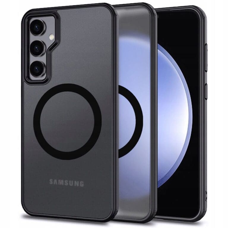 Tech-Protect MagMat MagSafe Matte Black Kryt Samsung Galaxy A55 5G