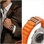 Tech-Protect Nylon Pro Samsung Galaxy Watch 4 / 5 / 5 Pro / 6 Orange