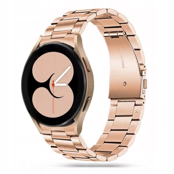 Tech-Protect Stainless Samsung Galaxy Watch 4 / 5 / 5 Pro / 6 Blush Gold