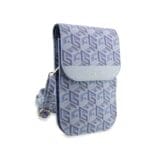 Guess PU G Cube Wallet Phone Bag Blue