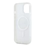 DKNY PC/TPU Repeat Pattern Tonal Stripe MagSafe Beige Kryt iPhone 13