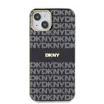 DKNY PC/TPU Repeat Pattern Tonal Stripe MagSafe Black Kryt iPhone 13