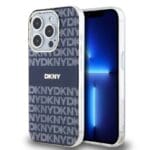DKNY PC/TPU Repeat Pattern Tonal Stripe MagSafe Blue Kryt iPhone 15 Pro Max