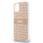 DKNY PC/TPU Repeat Pattern Tonal Stripe MagSafe Pink Kryt iPhone 11