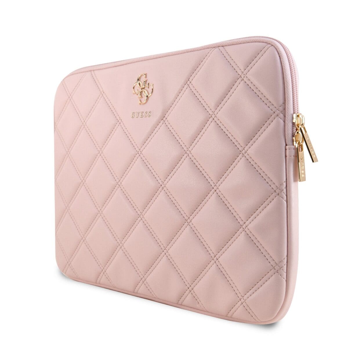 Guess PU Quilted 4G Metal Logo Sleeve Notebook 13/14" Pink