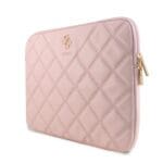 Guess PU Quilted 4G Metal Logo Sleeve Notebook 13/14" Pink