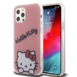 Hello Kitty IML Daydreaming Logo Pink Kryt iPhone 12/12 Pro