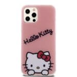 Hello Kitty IML Daydreaming Logo Pink Kryt iPhone 12/12 Pro