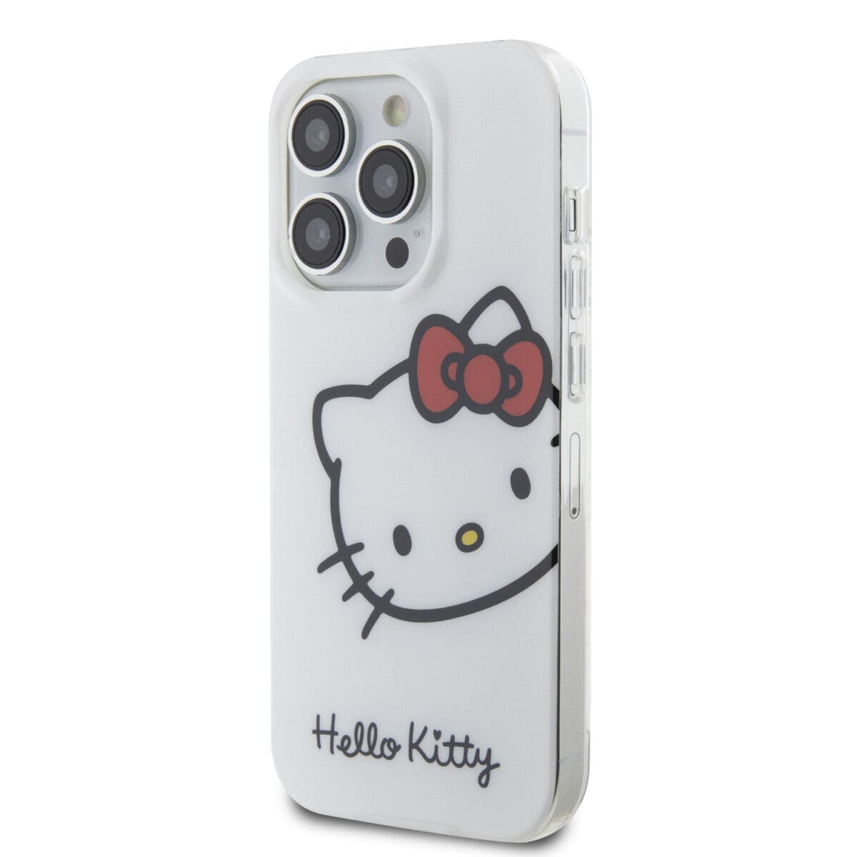 Hello Kitty IML Head Logo White Kryt iPhone 15 Pro Max