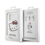 Hello Kitty IML Head Logo White Kryt iPhone 15 Pro Max