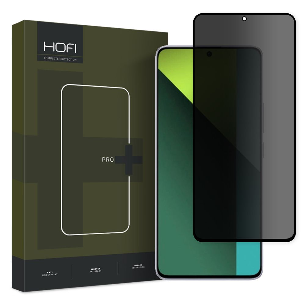 Hofi Anti Spy Glass Pro+ Xiaomi Redmi Note 13 5G / 13 Pro 4G / 5G Privacy