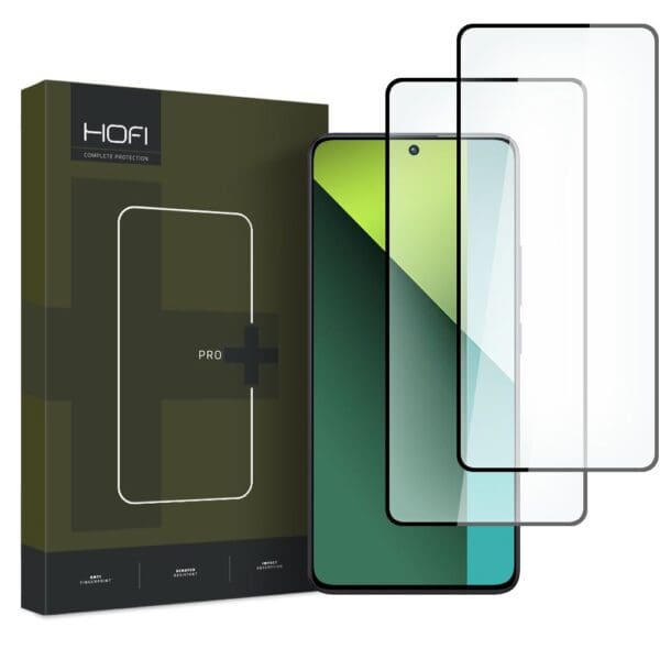 Hofi Glass Pro+ 2-Pack Xiaomi Redmi Note 13 5G / 13 Pro 4G / 5G Black