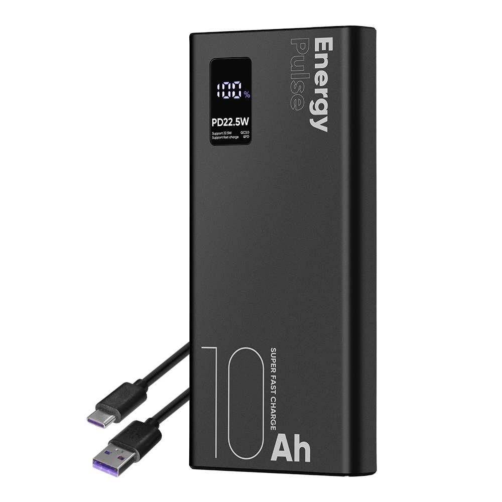 OBAL:ME EnergyPulse Powerbank 10000mAh 22.5W Black