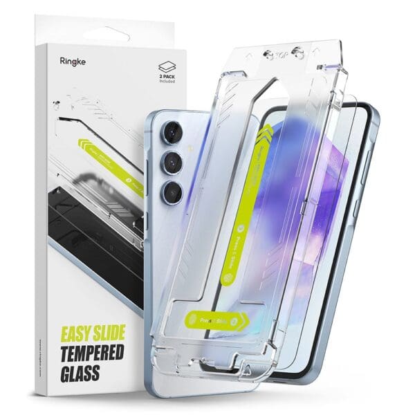 Ringke Easy Slide 2-pack Clear Samsung Galaxy A55 5G