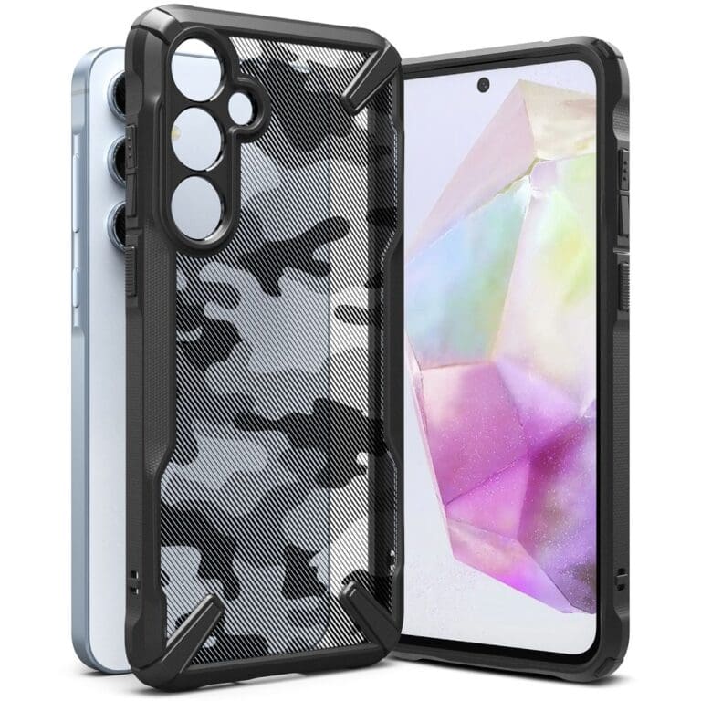 Ringke Fusion X Camo Black Kryt Samsung Galaxy A35 5G