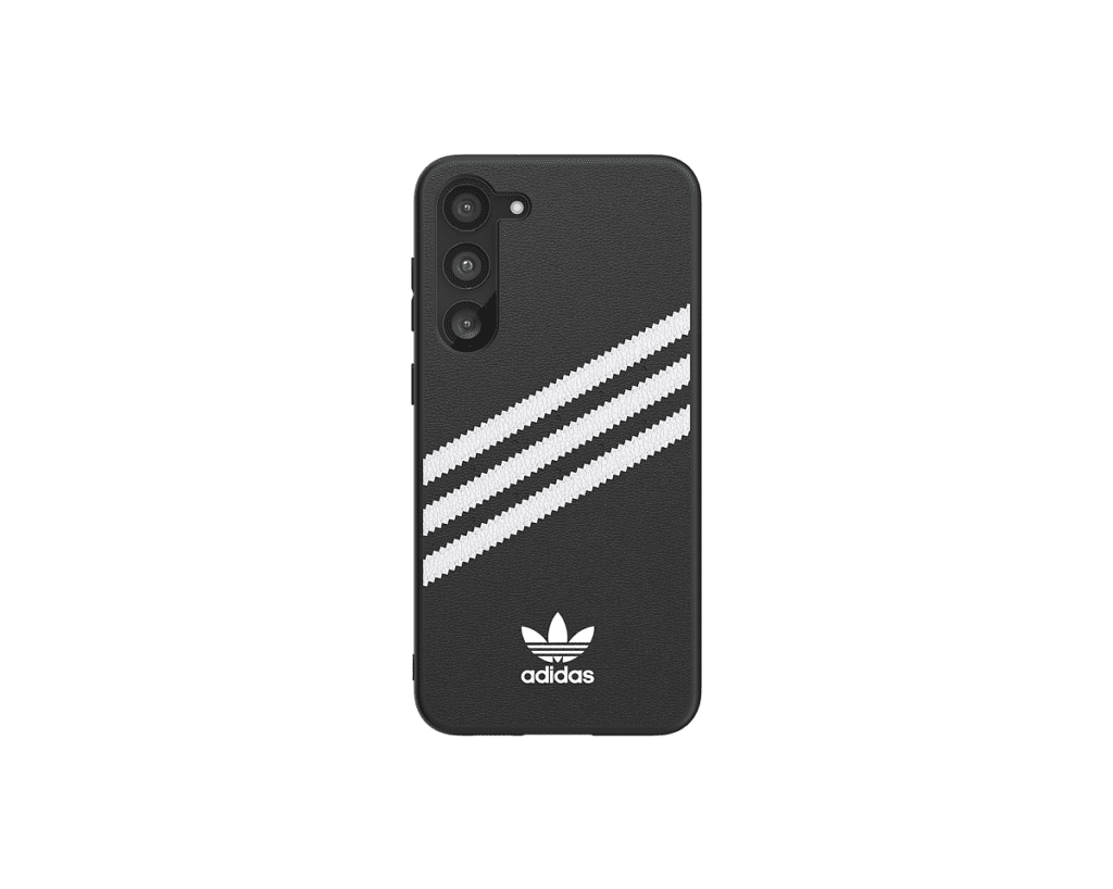 Samsung GP-FPS916TLBBW TPU Adidas Black Kryt Samsung Galaxy S23 Plus