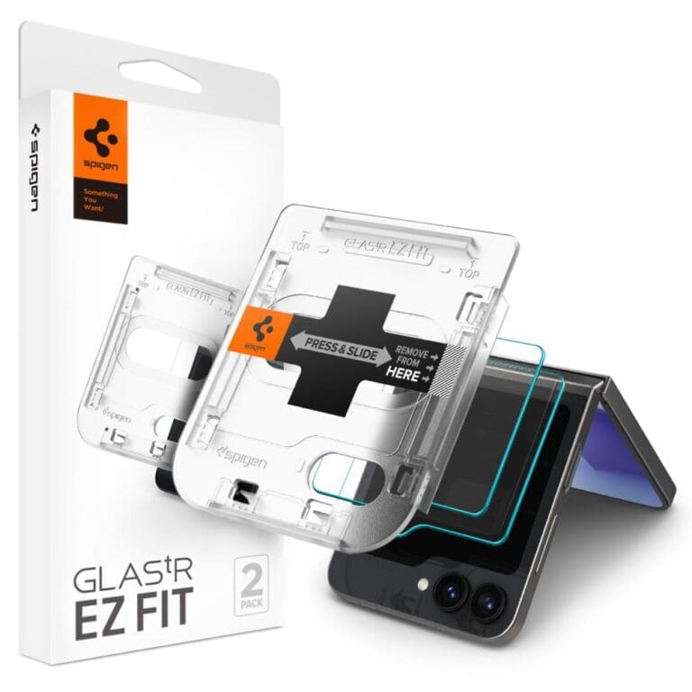 Spigen Glas.tr ”ez Fit” 2-pack Clear Samsung Galaxy Z Flip 6