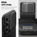 Spigen Optik Armor Black Kryt Samsung Galaxy A55 5G